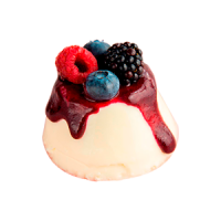 Panna cotta ai frutti di bosco